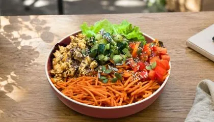 Recette faite maison en préparation dans la cuisine du Moulin