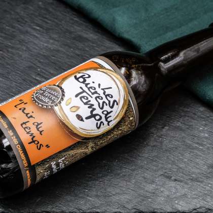 Bière ambrée "Les Bières du Temps" 33cL
