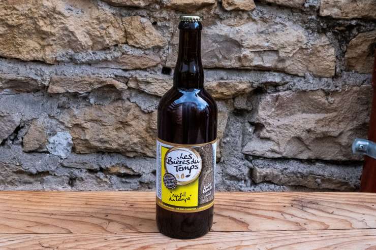 Bière blonde "Les Bières du Temps" bio - 75 cl