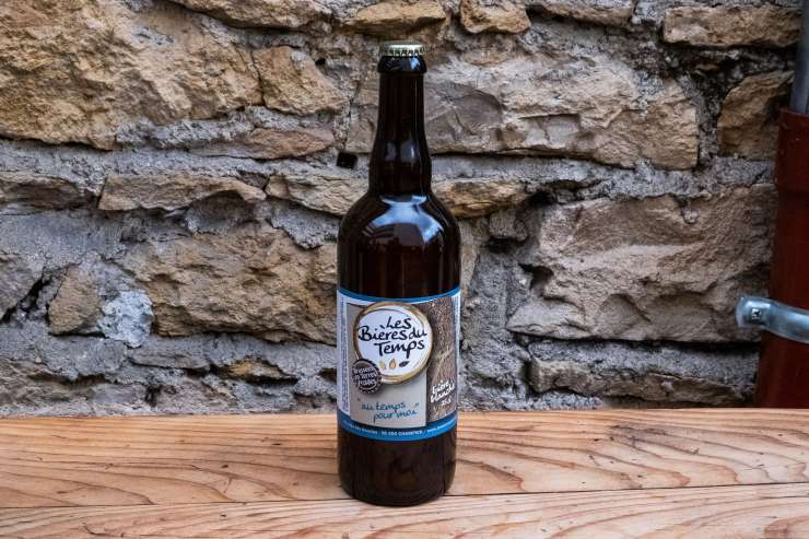 Bière blanche "Les Bières du Temps" bio - 75 cl