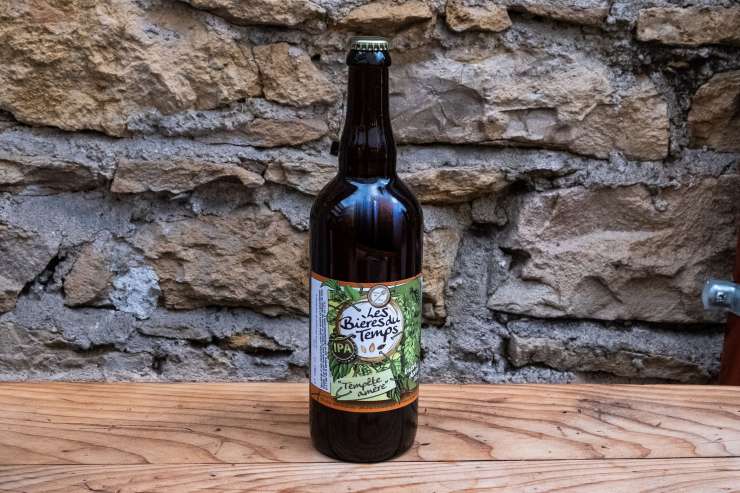 Bière IPA "Les Bières du Temps" bio - 75 cl