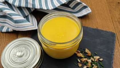 Soupe butternut-lentilles corail
