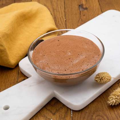 Mousse au chocolat à la fève de tonka