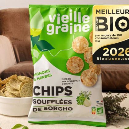 Chips de sorgho oignon & herbes