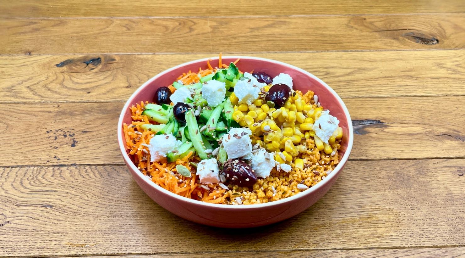 Boulghour, feta & olives Kalamata