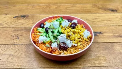 Boulghour, feta & olives Kalamata