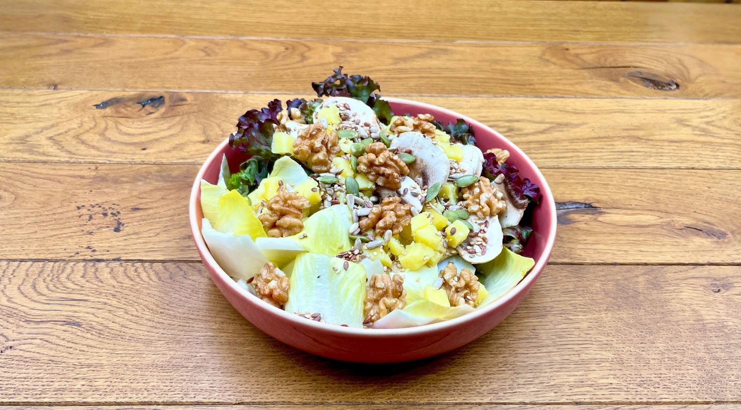 Bowl endives, comté & champignons