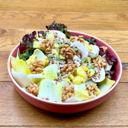 Bowl endives, comté & champignons