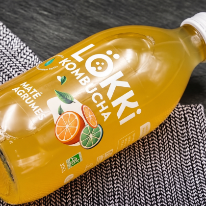 Lökki Kombucha maté agrumes