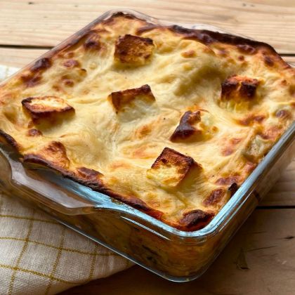 Lasagnes : courgette-féta
