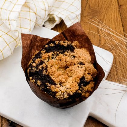 Muffin poire-chocolat