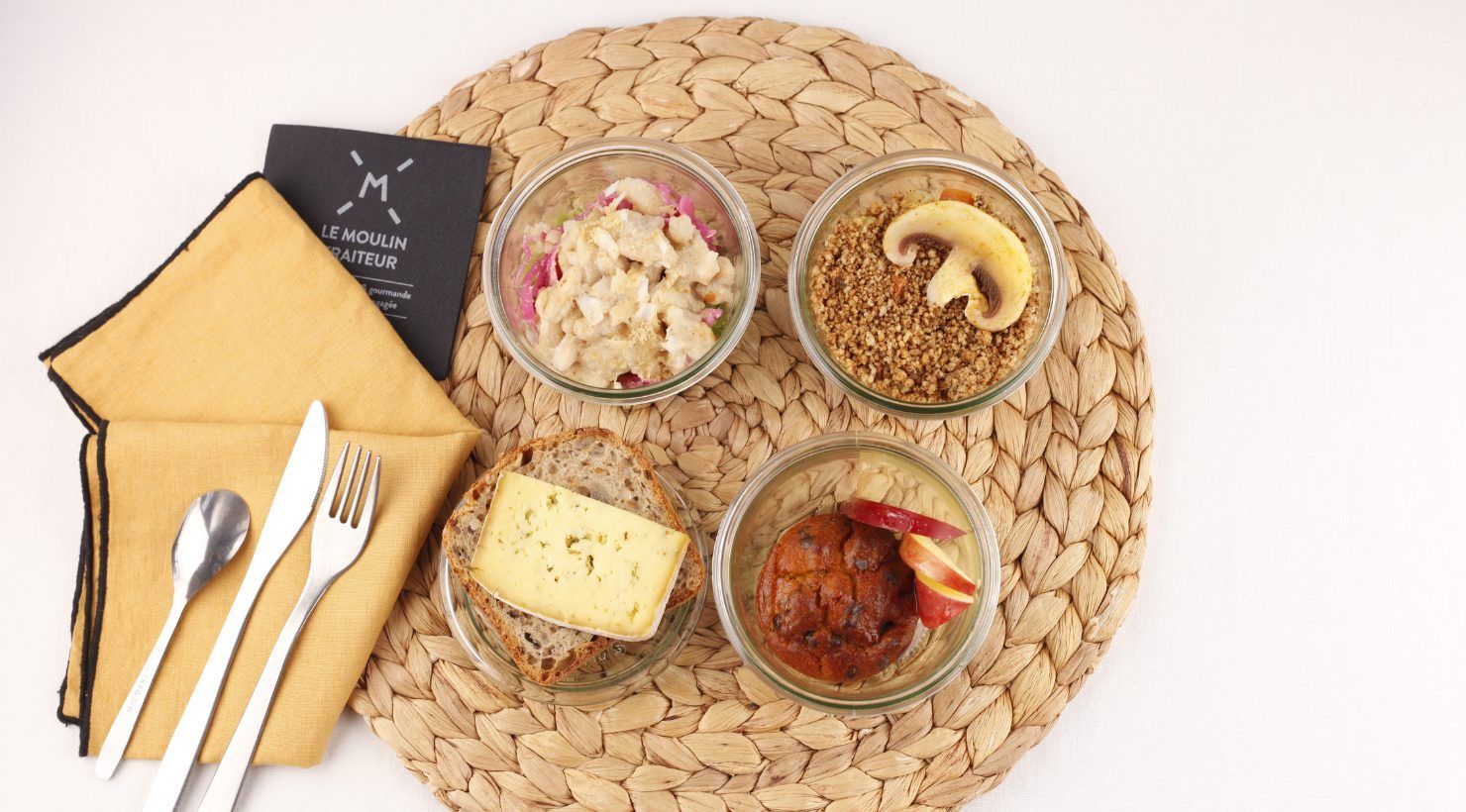 Plateau-repas végétarien classique automne-hiver 2026