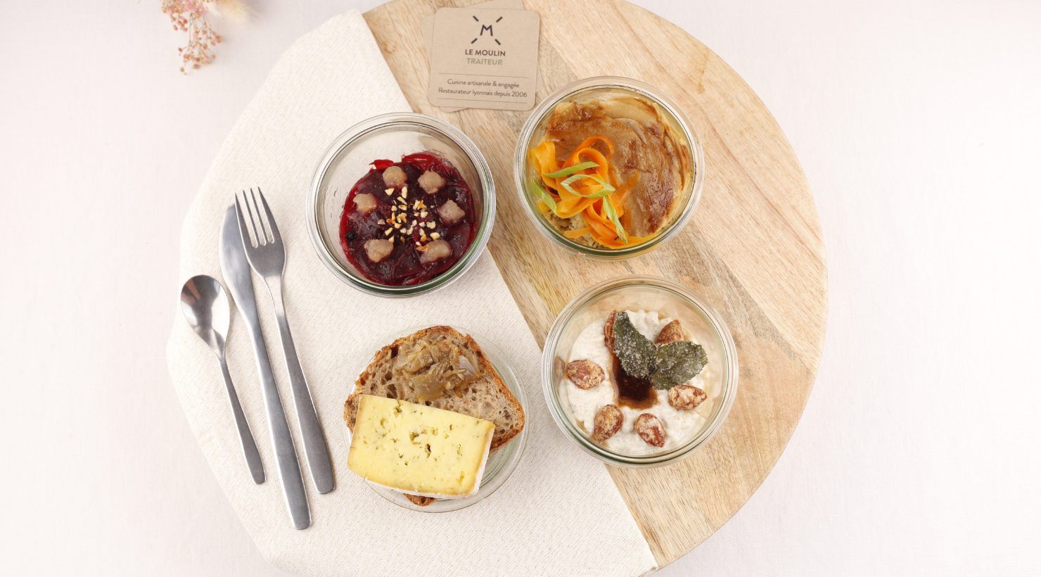 Plateau-repas végétarien signature automne-hiver 2026