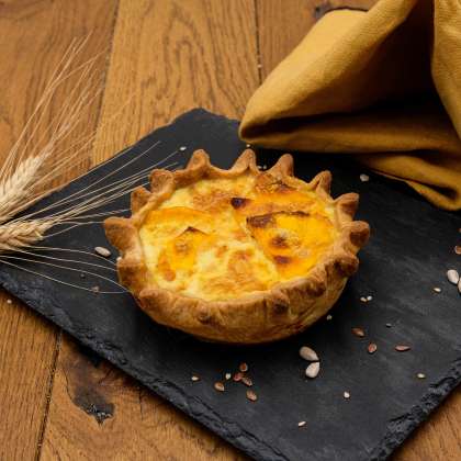 Quiche butternut-comté AOP