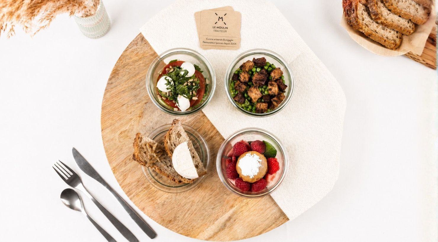 Plateau-repas végétarien signature printemps-été 2026